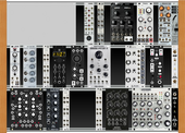 My Three Tier Eurorack