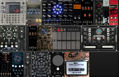My creamlaid Eurorack