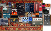 Fuzz pedal board