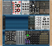 My new eurrack (copied from nbsynthesizer)