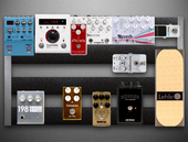 My slimsy Pedalboard