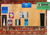 My deposed Pedalboard