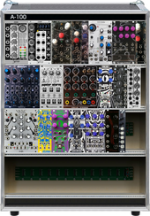 My bleached Eurorack