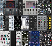 My halftone Eurorack