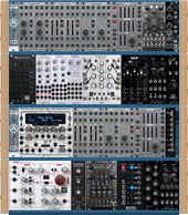 Rackbrute 12u Sys100m+7HP=TripleWave Fold