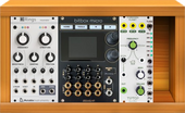 My bleached Eurorack