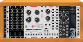 My aflame Eurorack