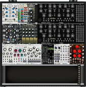 Dark Modular 12U 104HP Travel Case