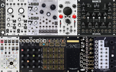 Computer and Modular Travel Synth
