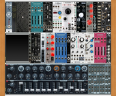Rackbrute 6U (Current Jul 2020 minus unfinished)