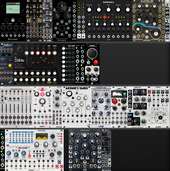My sunbaked Eurorack