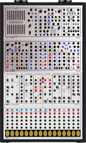 My maroon Eurorack