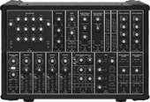 Behringer * Moog System 15 Modules in Enclave Tolex (84 x 2) 168HP Case