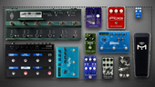 My mournful Pedalboard