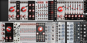 My flaming Eurorack