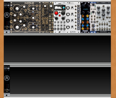My huffish Eurorack uber August 2020 3rd row