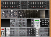 My Eurorack 4 rows
