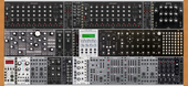 My Eurorack 3 rows 168 HP