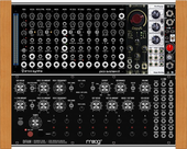 My landscaped Eurorack
