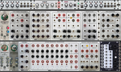 Serge (R•S) Eurorack + Metasonix (Intellijel 104hp 7U)
