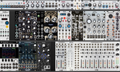 Bottom half (Midi to CV, drum, effects, master mix)