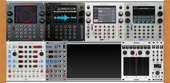 My pearlized Eurorack