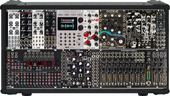 My aflame Eurorack