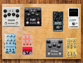 My arranged Pedalboard