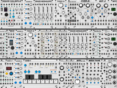My 9u 104hp 'Mega Turismo' with 2 'new secrets'... idea Eurorack