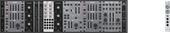 My bleached Eurorack