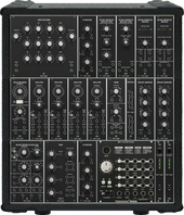 Moog System 15-2 (5VCO) Synth in Enclave (68 x 3) Case 204HP