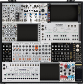 My bleached Eurorack