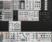 My clustered Eurorack