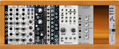 Wine Box (Bottom: Drums, Gate/Trig Processing, Reverb Tank)