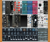 Rackbrute 6U (reorganized Sept 2020)