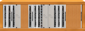 Mult kit rack with faceplates