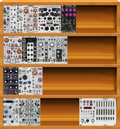 My sheltered Eurorack