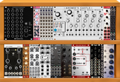 My pearlized Eurorack