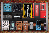 My bucktooth Pedalboard