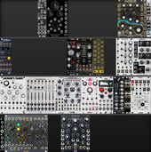 My sunbaked Eurorack (copy) (copy)