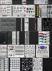 Current Rig-Top REpresents Intellijel Pallette 64 HP (copy) (copy) (copy)