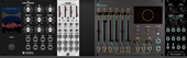 My unlit Eurorack