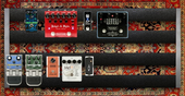 My grainy Pedalboard