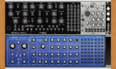 My bluest Eurorack