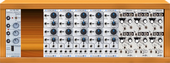 My bleached Eurorack