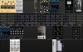 doubleDRUMfader+harmonicVCO+WAVETABLE+multiVCF+BINAURAL
