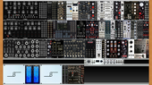 My bedded Eurorack