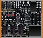My squarrose Eurorack