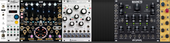 My floodlit Eurorack