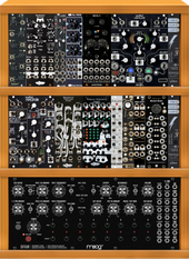 My bannered Eurorack